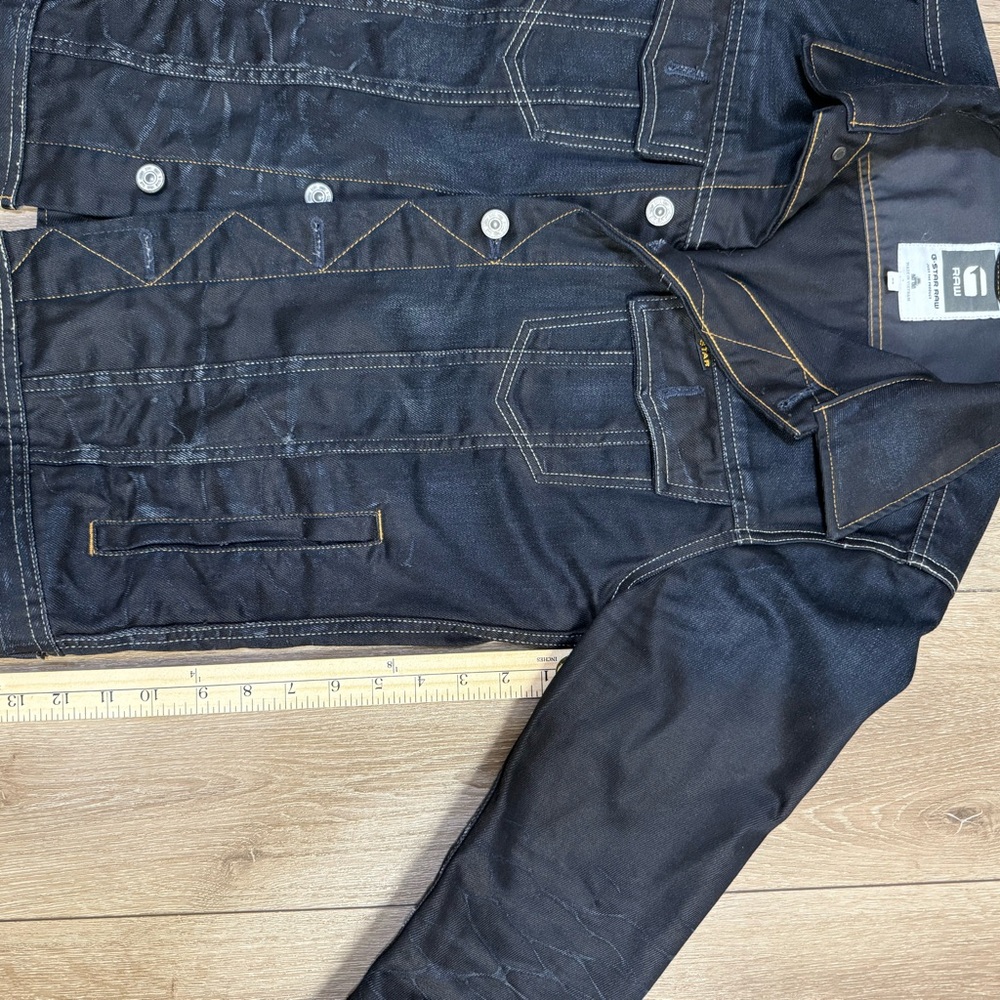 G-Star Dark Blue Denim Jacket - Picture 8 of 10